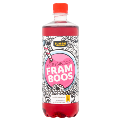 Huismerk Fruitsiroop Framboos